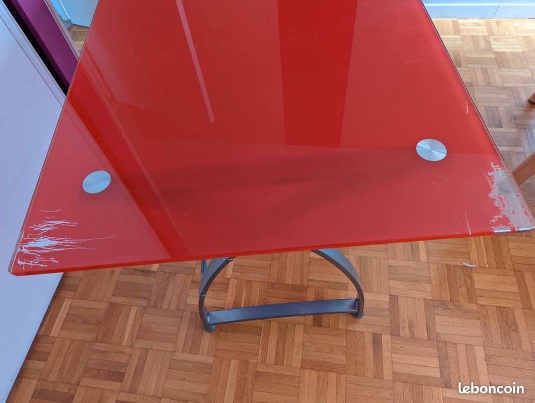 Table/Bureau…, plateau en verre (image 2)