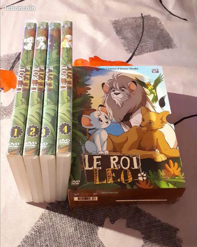 Coffret de 4 DVD Le Roi Léo (image 1)
