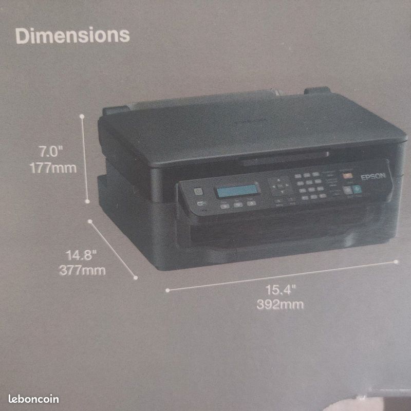 Imprimante Epson WF~2510WF (image 3)