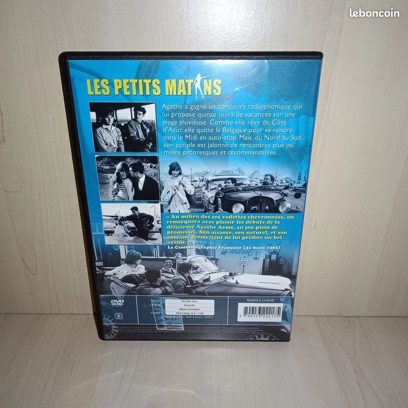 Les Petits Matins DVD (Ventura, Arletty, Blier) rare (image 2)