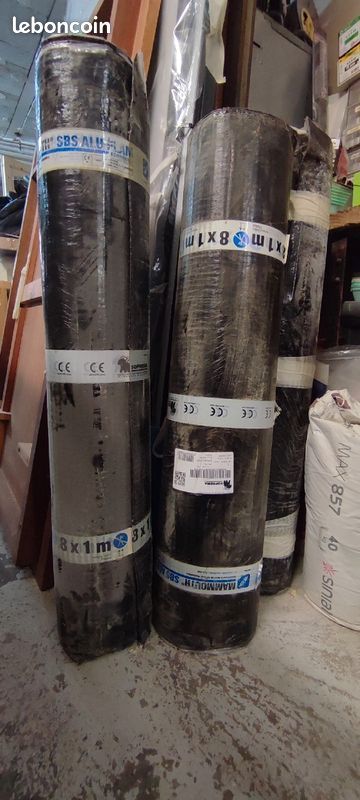 Soprema mammouth Chape souple étanchéité SBS Alu Flam 8x1m NEUF (image 3)