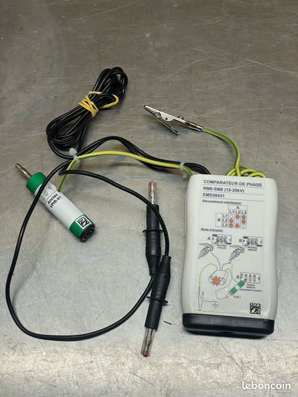 Comparateur De Phase Schneider RM6-SM6 (15–20kV) - Réf. EMS58431 - Très Bon État