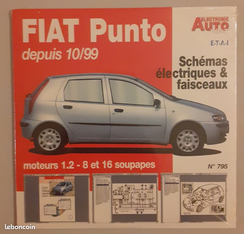 RTA + Autovolt Revue technique automobile Fiat Punto 1.2 Essence NEUF (image 3)