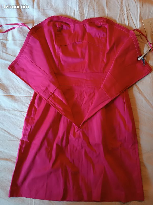 Robe bustier fushia Kookaï neuve (image 5)
