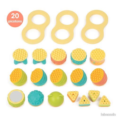 Jeu d'éveil Ludi - Coffret Picotons (20 pièces) (image 2)
