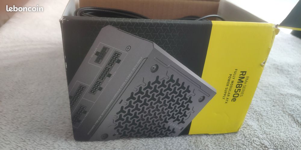 Corsair RM850e, état neuf, alimentation ATX pour PC (image 4)