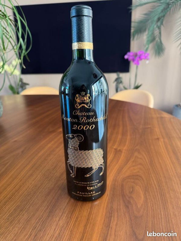 Château Mouton Rothschild 2000 – Premier Grand Cru Classé – Pauillac – 75 cl (image 1)