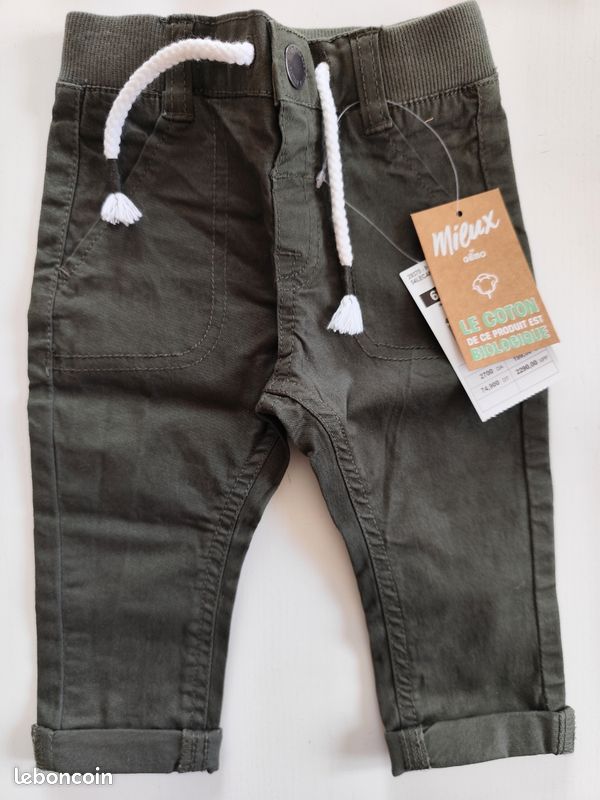 Ensemble Gemo bébé garçon Neuf coton bio (image 3)