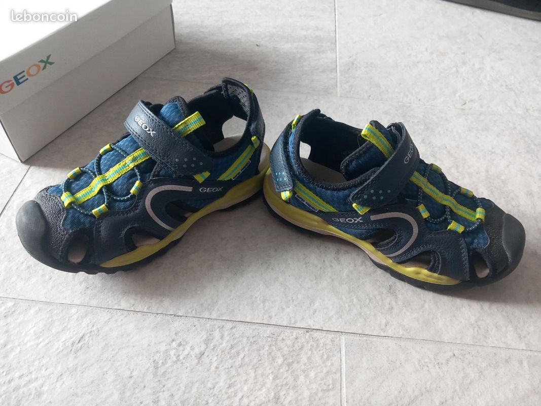 Sandale geox 33 bleues (image 5)