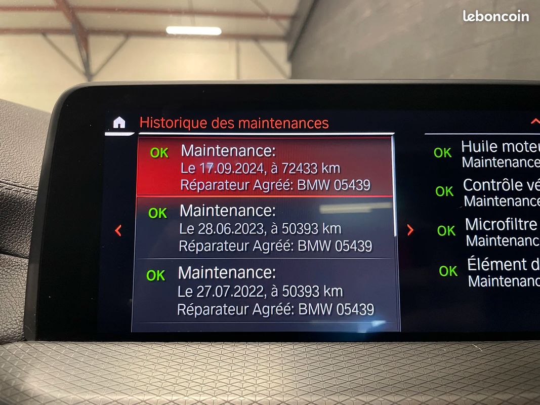 BMW X3 20d 190 ch xDrive M SPORT / TOIT OUVRANT / CARPLAY / CAMERA 360 (image 25)