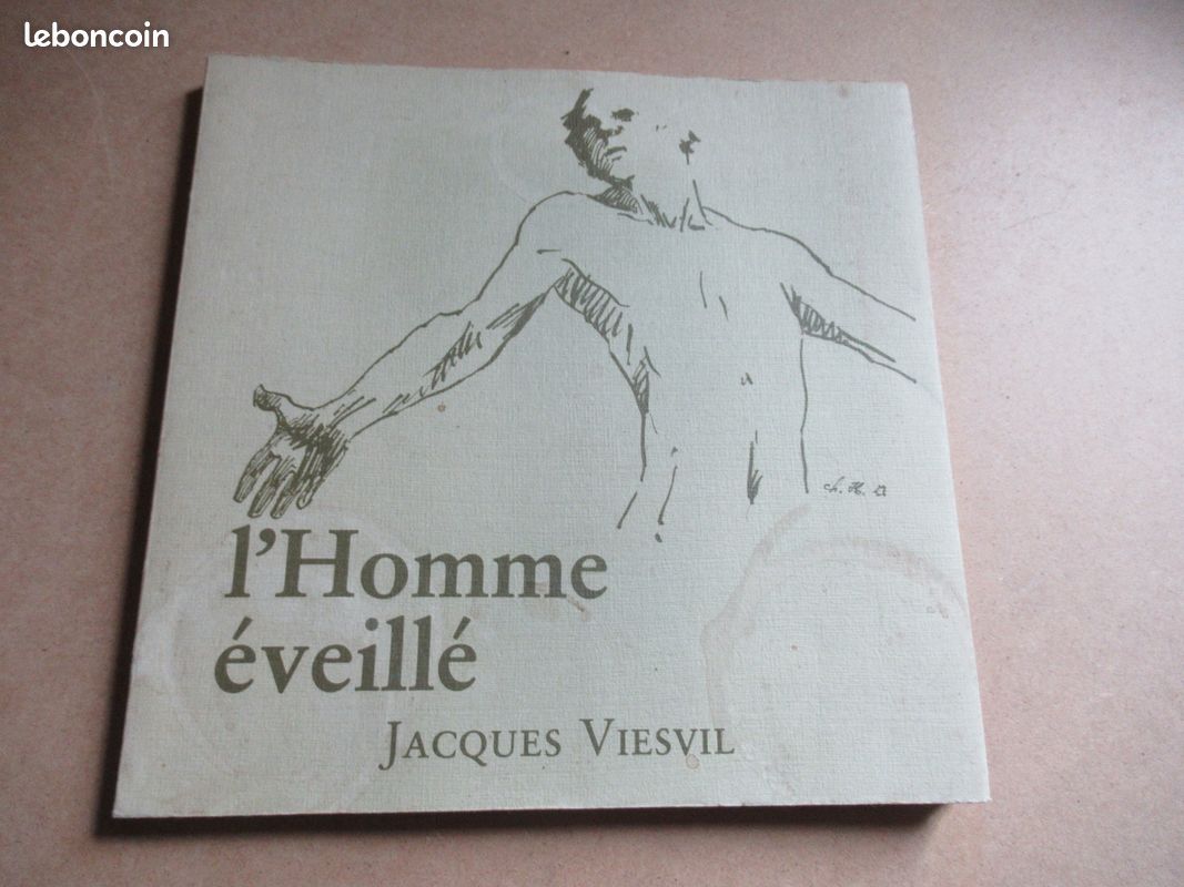 LIVRE " l'homme éveillé " Poésie de JACQUES VIESVIL / Dessins de CHRISTIAN HOCQUET - édition PAC GOSSELIES 1979 - 105 pages (image 1)
