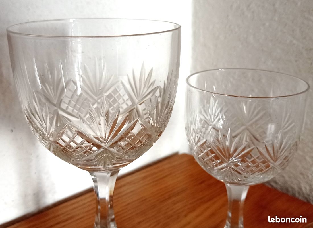 Ensemble de trois verres Baccarat modèle 61862 (image 7)