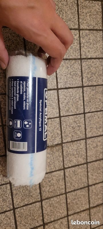Rouleau peinture professionnel spécial acrylique (image 2)