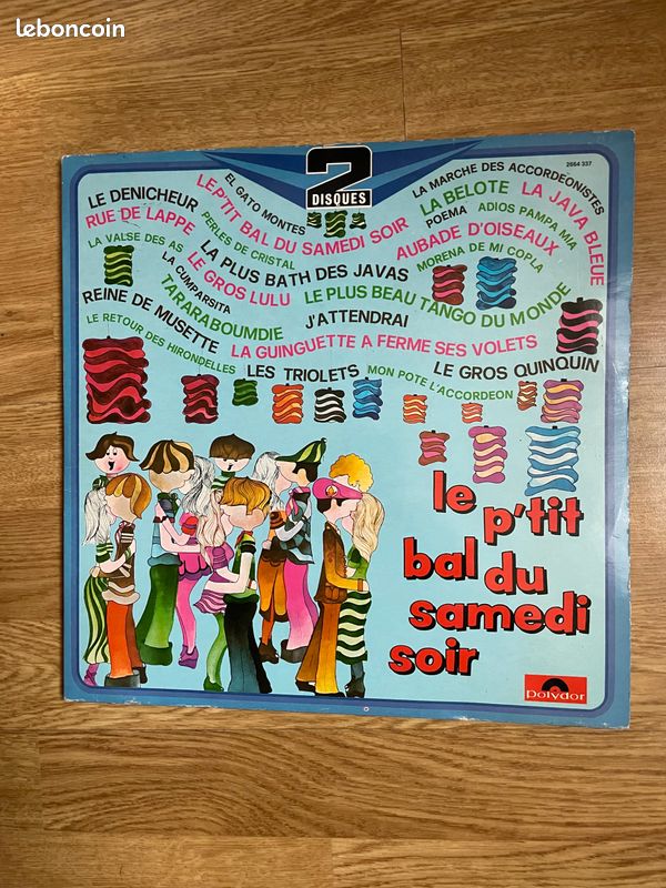 Vinyle le p'tit bal du samedi soir polydor France (image 1)