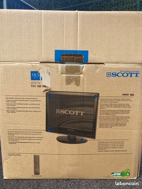 Télévision LCD TFT TV SCOTT (image 7)