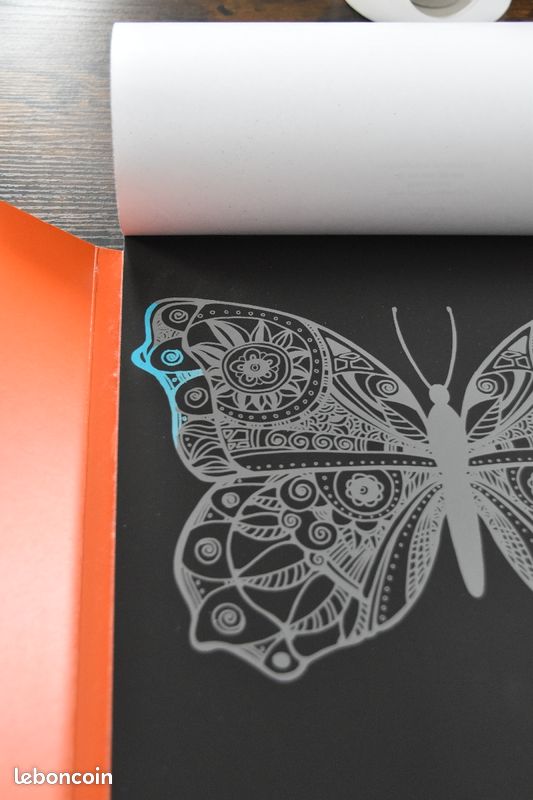 Livre de coloriage a gratter (image 4)