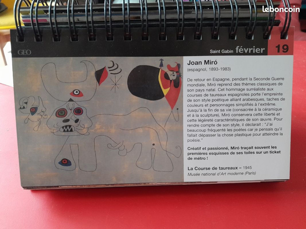 L'art du monde - Calendrier perpétuel (image 3)