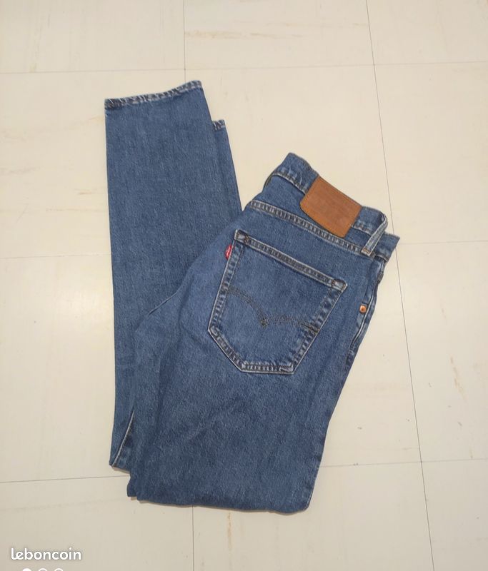 ✨ Jean Levi’s 512 Slim Taper – Bleu Brut Authentique – État Neuf – W31 L32 ✨ (image 5)