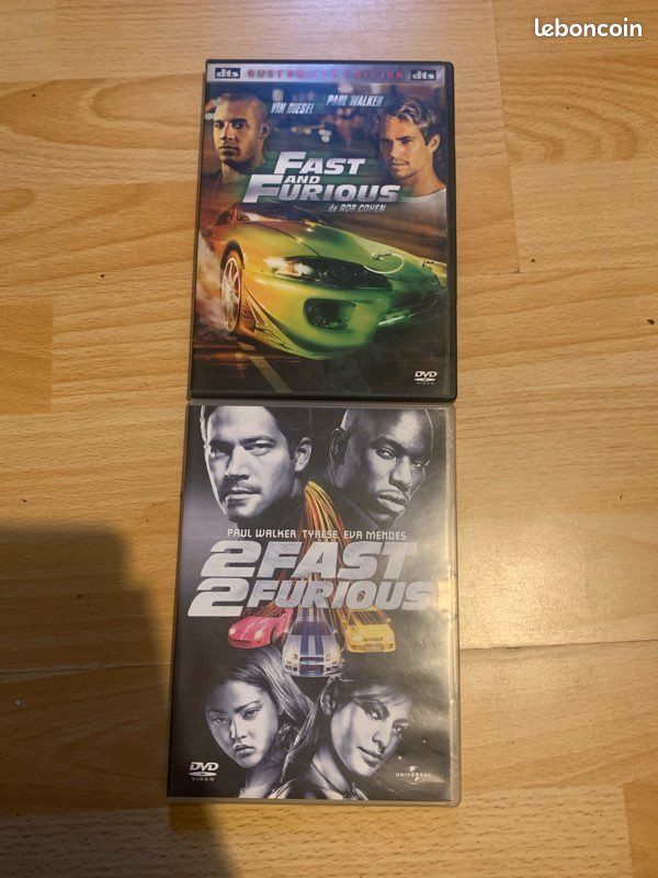 Lot des 2 premiers DVD fast and furious (image 1)