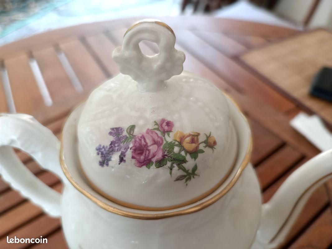 Cafetière porcelaine ancienne (image 3)