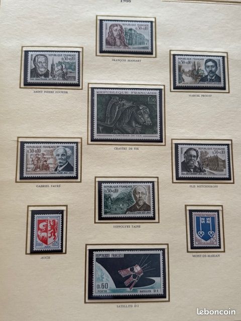 France - Timbres 1966 - Hommes Célèbres - Bloc Complet 1536-1538 - Neuf Avec Gomme D'origine, MNH - Collection Prophila