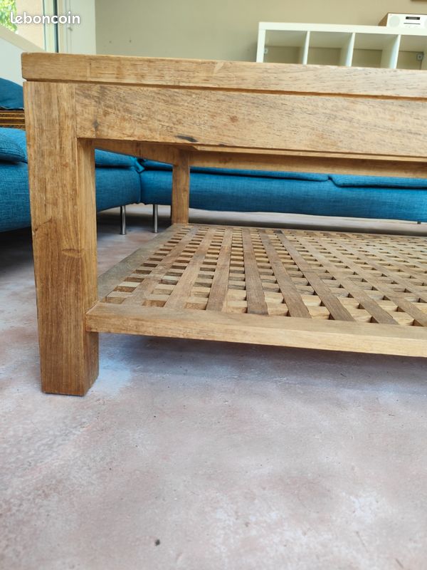 Table basse teck (image 3)