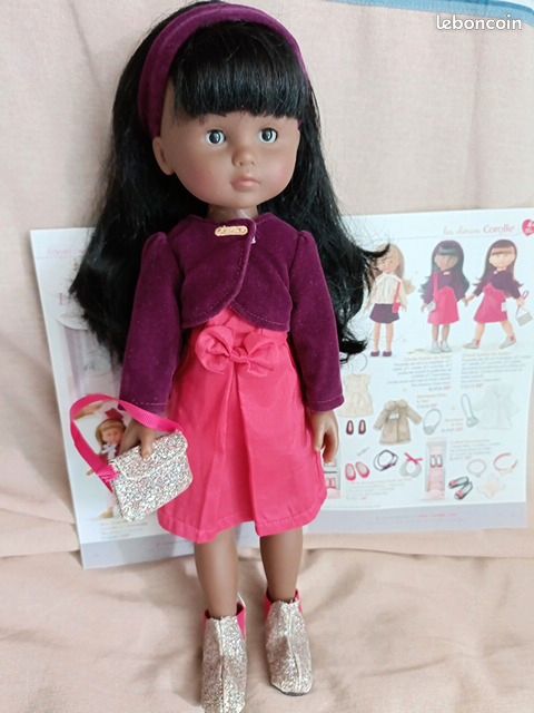 Poupée Corolle Cécile Les Chéries - Soirée à Paris + Tenue Ballerine, 2014, Occasion