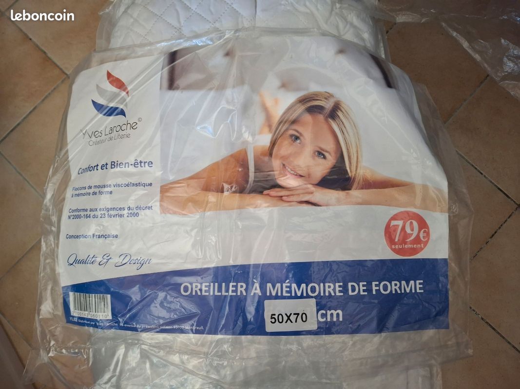 Oreillers a memoire de forme (image 3)
