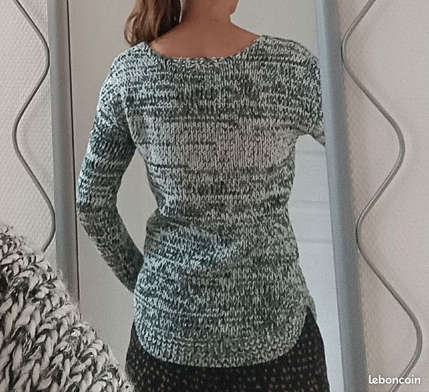 Pull Naf Naf mi saison col V (image 2)