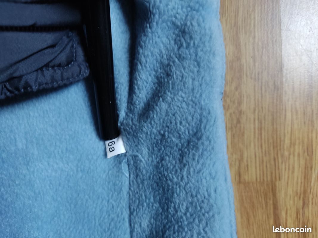 Veste, doudoune sans manche bleu - Taille 6 ans (image 3)