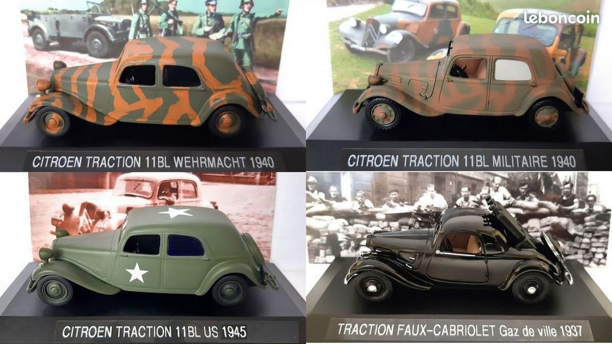 DUBRAY Citroën Traction 11 B 1942 – Armée Française, 1/43, Comme Neuve En Boîte