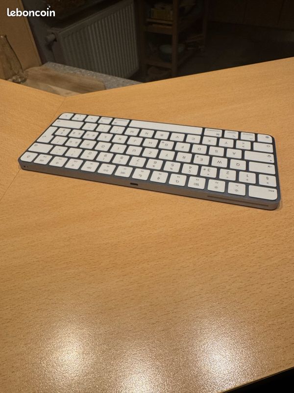 Clavier sans fil iMac Apple Magic Keyboard 2025 BLEU Bluetooth USB-C sans Touch ID A3203 QWERTZ Suisse Allemagne état NEUF (image 3)