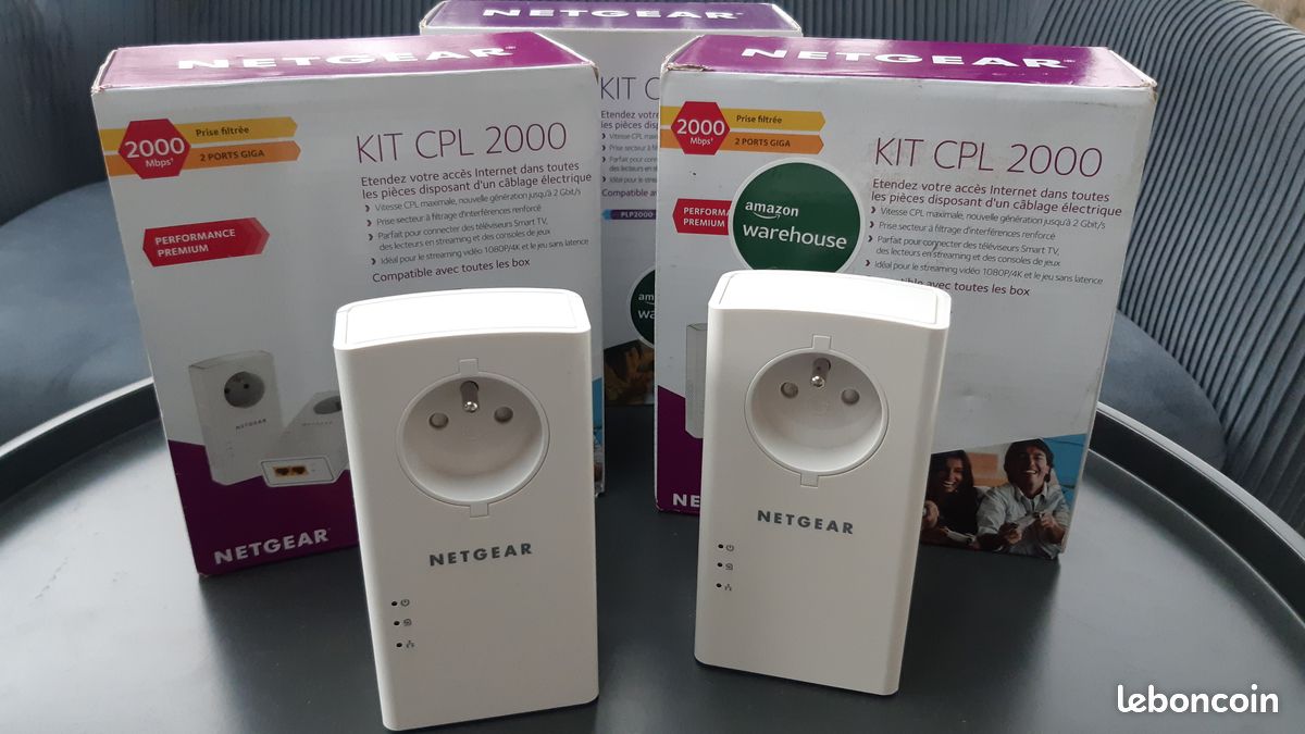 Kit CPL Netgear PLP2000 (image 1)