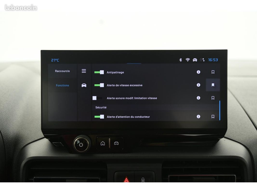 CITROEN BERLINGO Essence 110 ch M BVM6 Plus ADML/Caméra OR FRANCE (image 26)