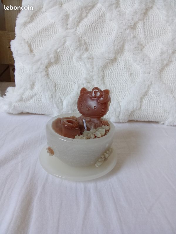 Bougie gourmande caramel (image 1)