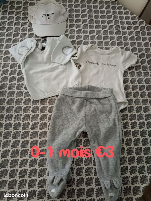 Ensemble bébé 0-1 mois 3 (image 1)