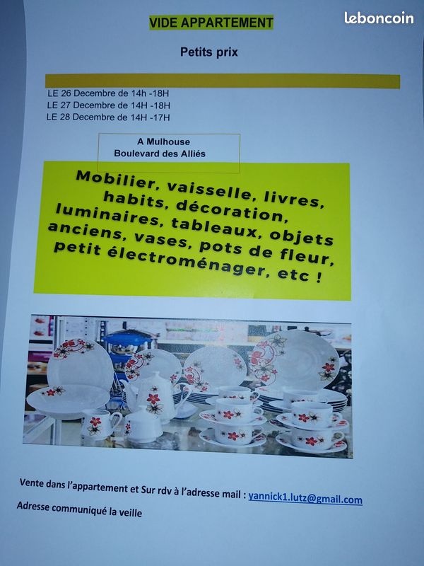 Vide appartement (image 1)