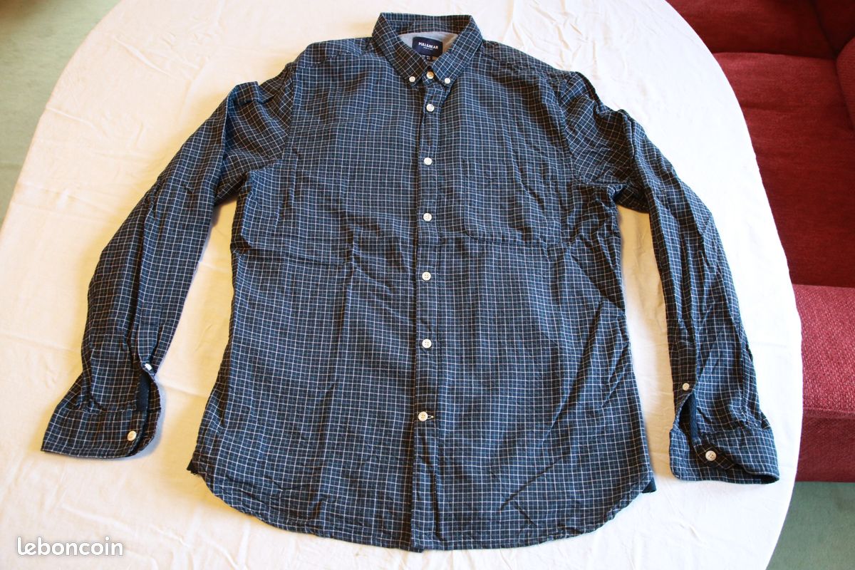 Vintage St Johns Bay chemise épaisse en flanelle à rayures