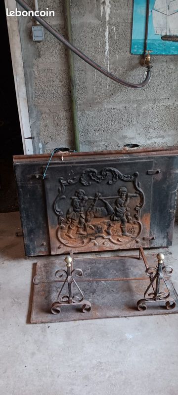 Plaque de cheminée avec récupérateur de chaleur (image 2)