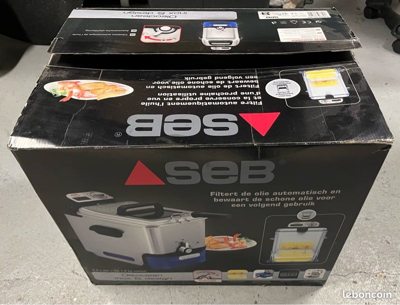 Friteuse SEB Oleoclean Pro Inox & Design (image 3)