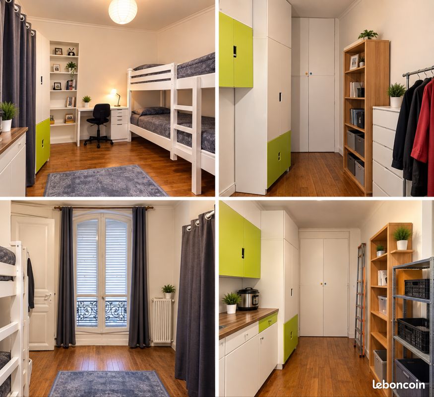 Appartement 3 pièces 40 m² · à Paris · 40 m² · 460 000 €