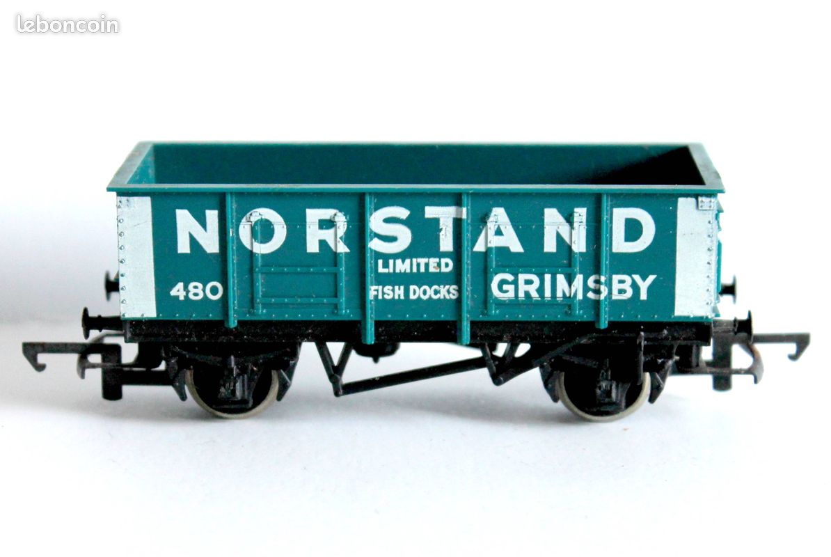 lot ferroviare ancien wagon grue tombereau DC Hornby GB
