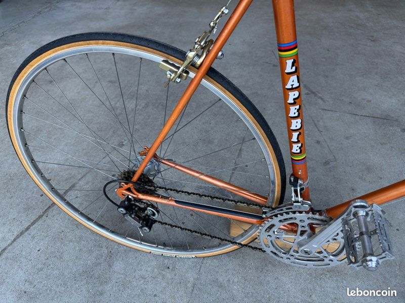 Vélo Course Vintage Lapebie Avec équipement Mafac Gold - NOS état Neuf
