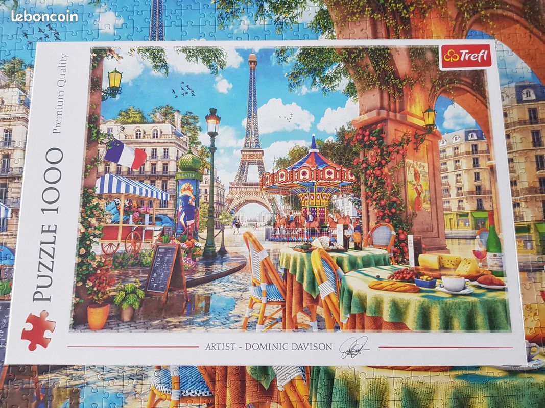 Puzzle 1000 pièces Matin Parisien (image 5)