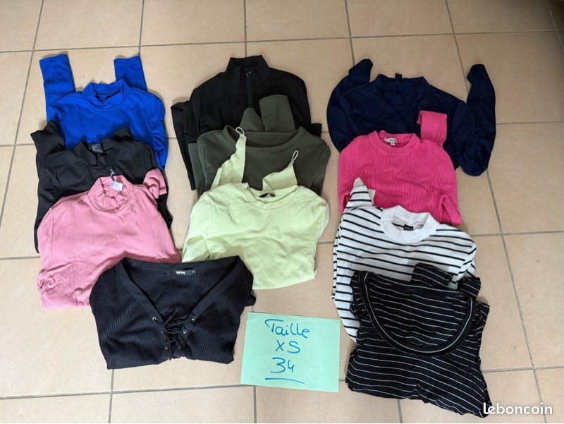 Lot de vêtements femme Taille 34/XS Vêtements