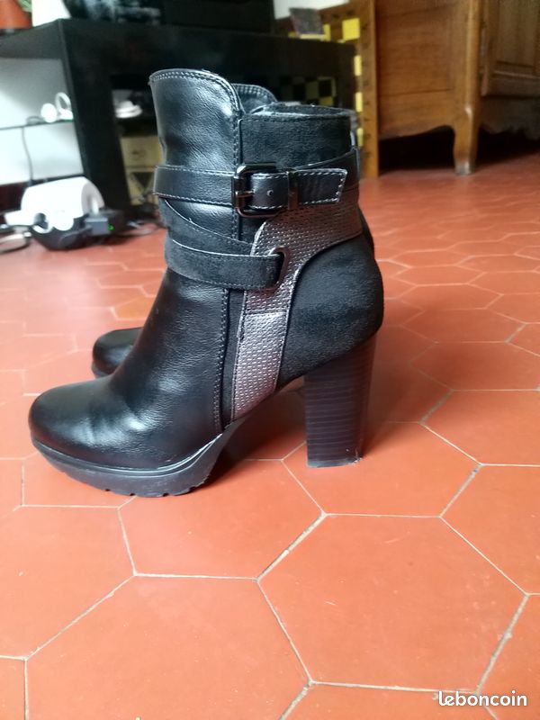 Bottines T38 comme neuves (image 1)