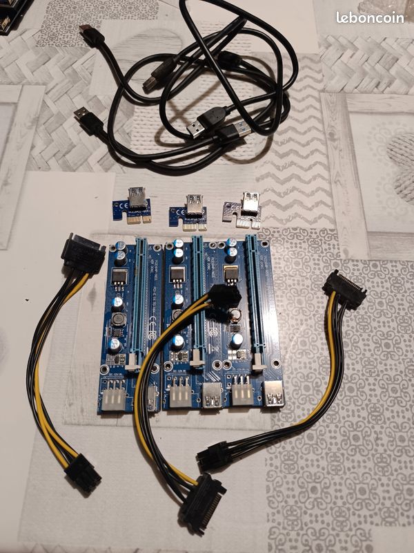 Lot de 3 riser (image 1)