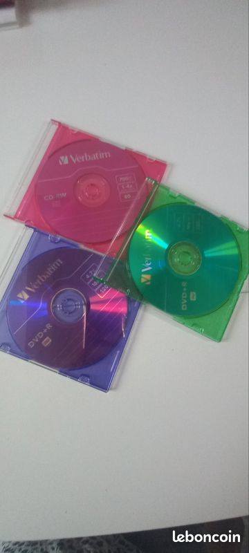 Lot de 3 DVDR vierge (image 1)