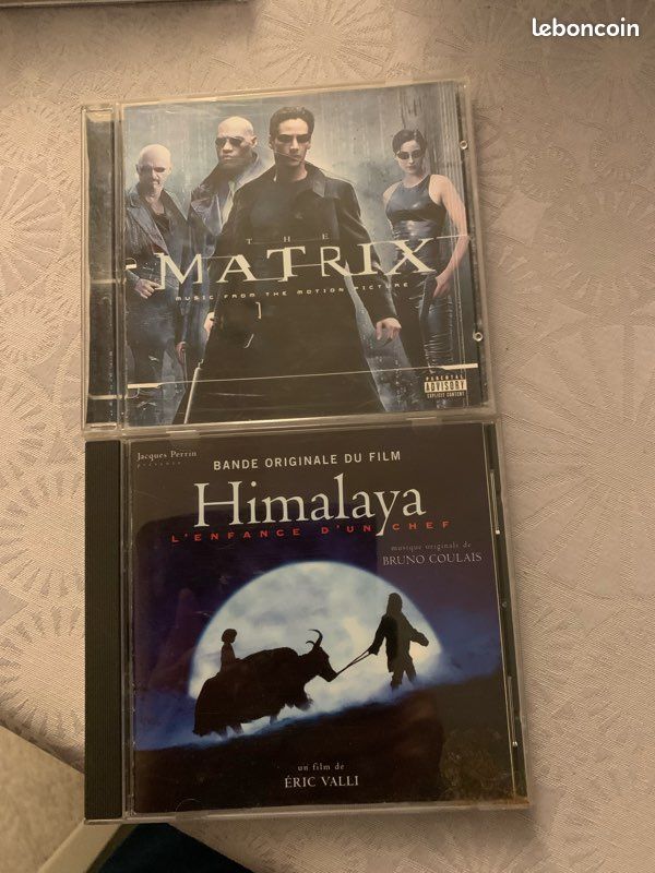 Lot 2 CD Musique film HIMALAYA , MATRIX (image 1)