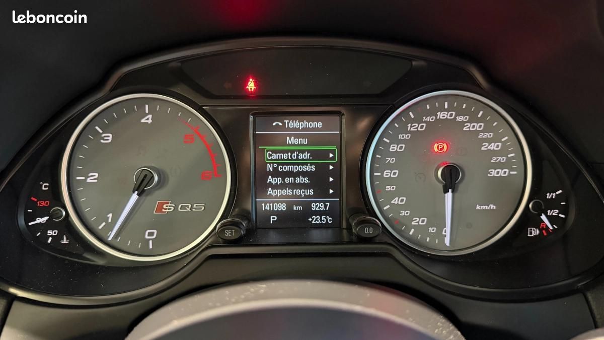 Audi Sq5 V6 3.0 TDI 313cv QUATTRO BVA / Bang Olufsen / Toit ourvant / Cuir nappa / Sièges chauffants (image 13)